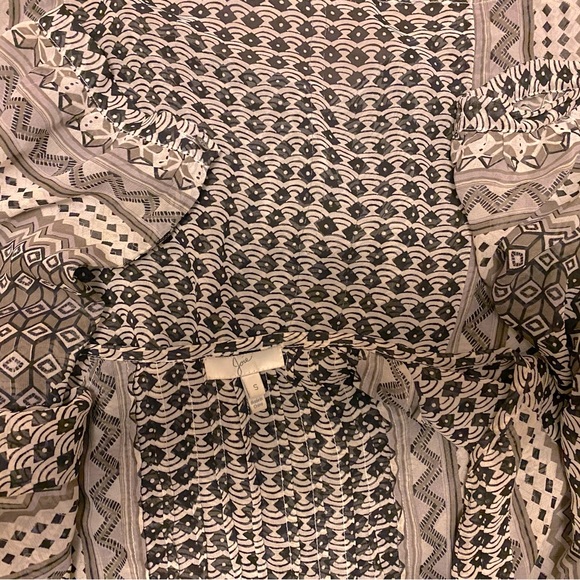 Joie Silk Printed Top Blouse S - Picture 8 of 9